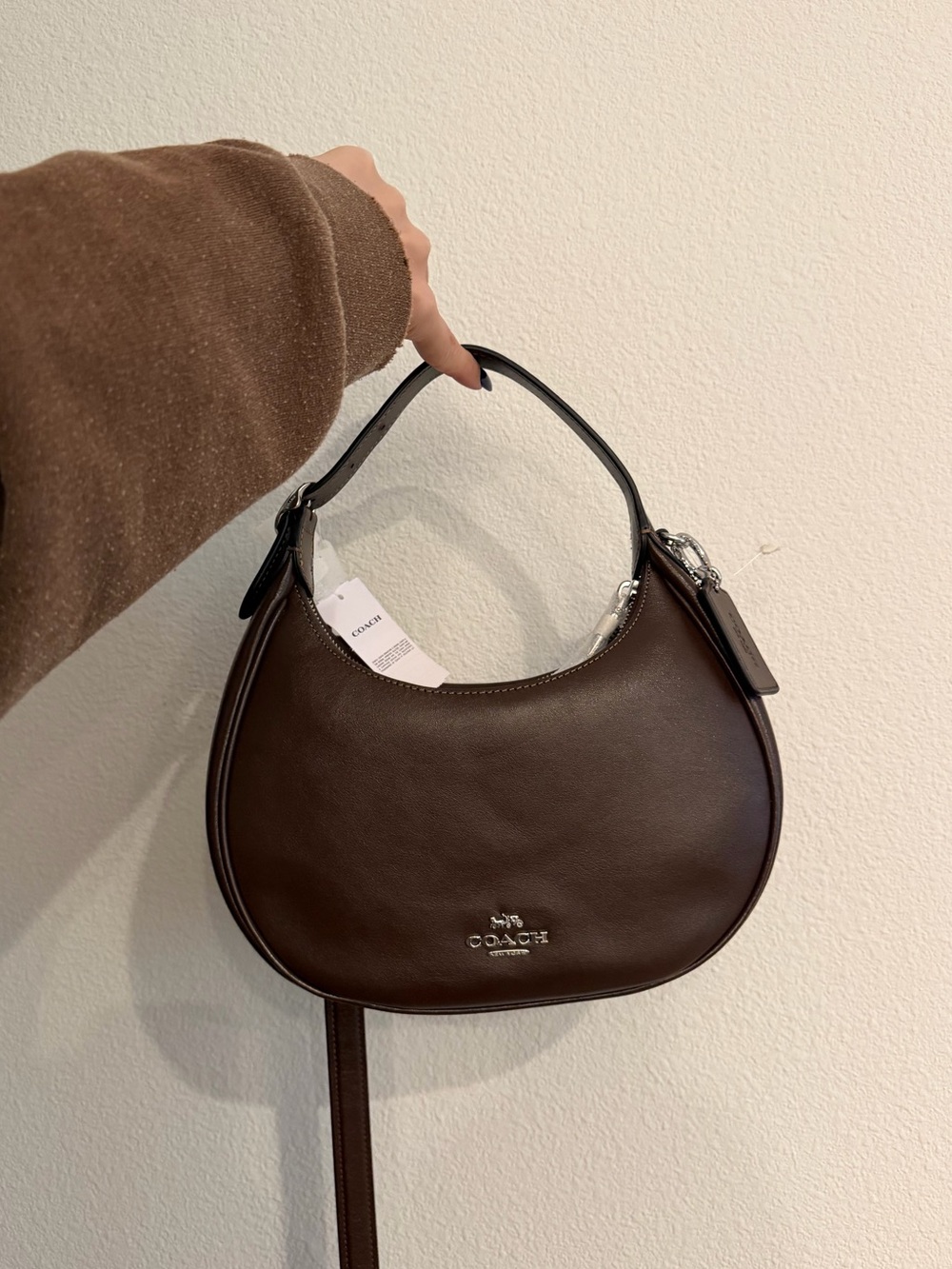 NEW WITH TAG Coach Emily Brown Shoulder Bag in Maple